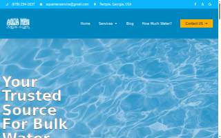 Aqua Men Service, LLC. website