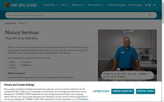 Signature Notary & Professional Services website