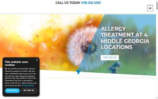 Langford Allergy, LLC website