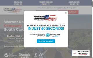 American Roofing and Renovation website