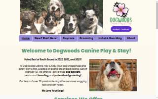 Canine Capers website