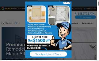Five Star Bath Solutions of South Georgia website
