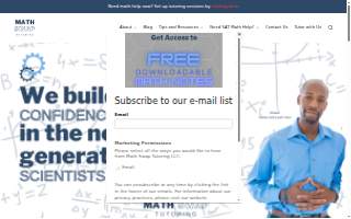 Math Swap Tutoring LLC website