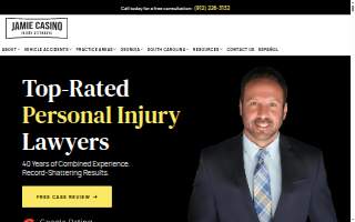 Jamie Casino Injury Attorneys - Savannah Personal Injury Lawyer website
