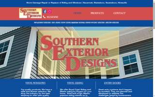 Southern Exterior Designs, Inc. website