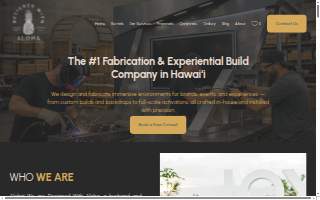 Designed With Aloha website