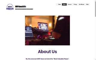 MVP Hawaii DJs website