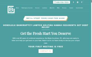 Blake Goodman, PC, Attorney website
