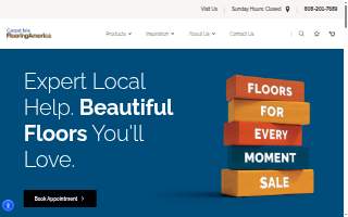 Carpet Isle Flooring America website