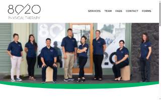 80/20 Physical Therapy of Hawaiian Paradise Park website