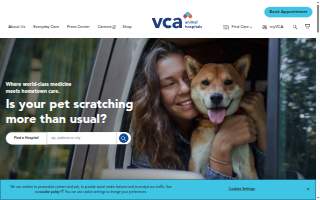 VCA Animal Care Associates website