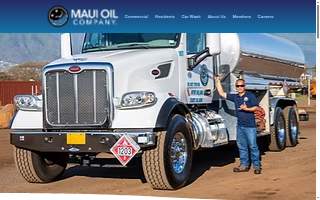 Maui Oil Company Inc website