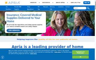 Apria Healthcare of Kahului website