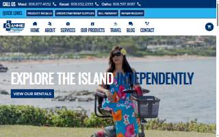 Gammie HomeCare - Maui website