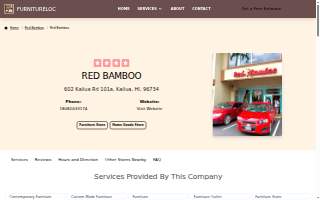 Red Bamboo website