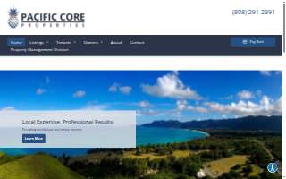 Pacific Core Properties Hawaii, LLC website