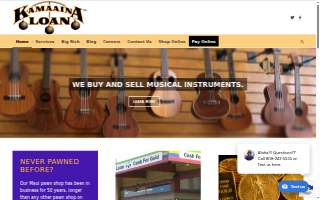 Kamaaina Loan website