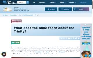 Trinity Treasures website