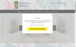 Saiki's Window Designs, Inc. website