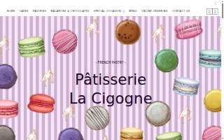The Pâtisserie website