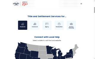 First American Title Company, Inc. website