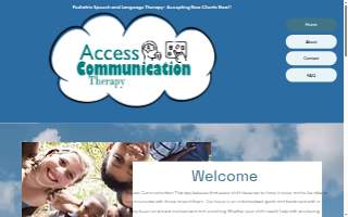 Access Communication Therapy website