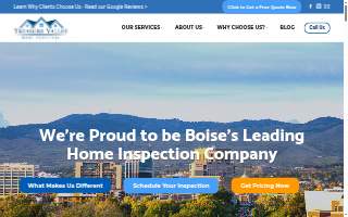 Treasure Valley Home Inspectors of Boise website