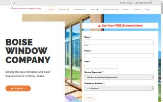 Boise Window Company website