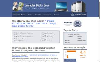 computer doctor Boise website