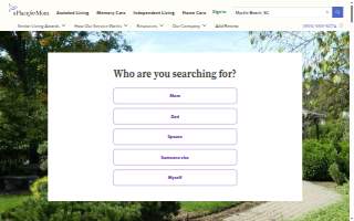 Logan Park Congregate Care website