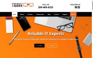 Connect2Geek website