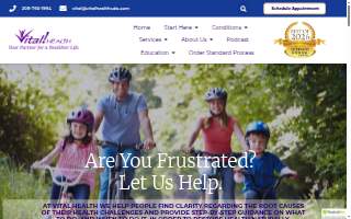 Vital Health website