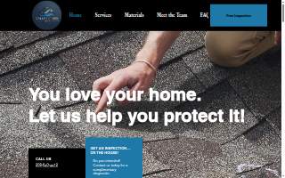 Valley Creek Roofing, Inc website