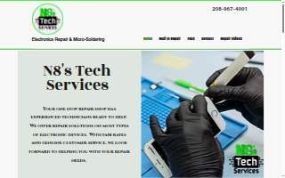 N8's Tech Services website