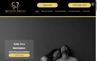 Smiles Dental Center website