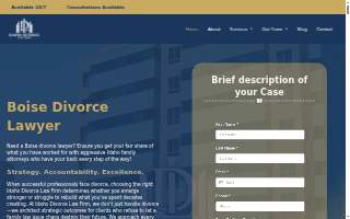 Idaho Divorce Law Firm website