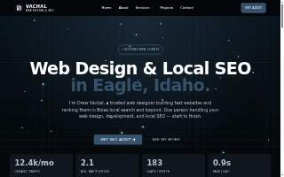 Vachal Design website