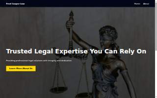 Law Office of Fred Cooper website
