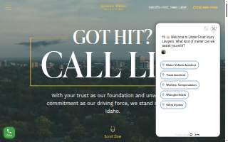 Litster Frost Injury Lawyers website