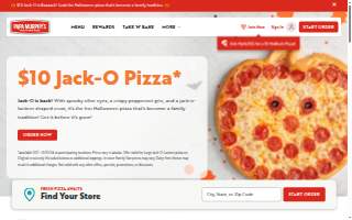 Papa Murphy's | Take 'N' Bake Pizza website