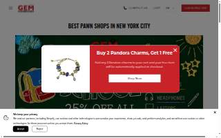 Pawn 1 Meridian website