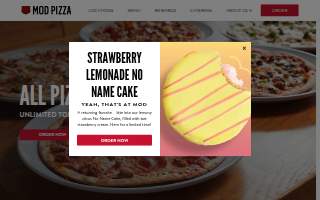 MOD Pizza website