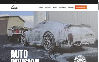 Mobile Auto Detailing website