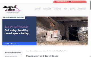 Foundation and Crawl Space Repair of Idaho website