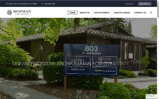 Mosman Law Offices website