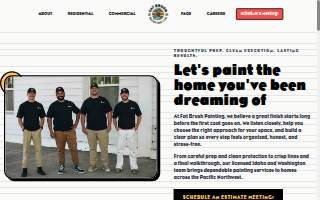 Fat Brush Painting LLC website