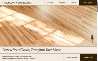 Moscow Wood Floors website
