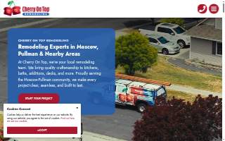 Cherry On Top Remodeling website