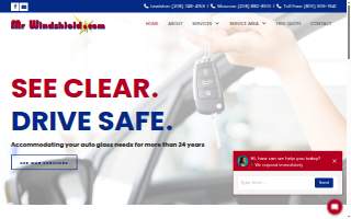 Mr Windshield website