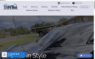 Tinted Roots website